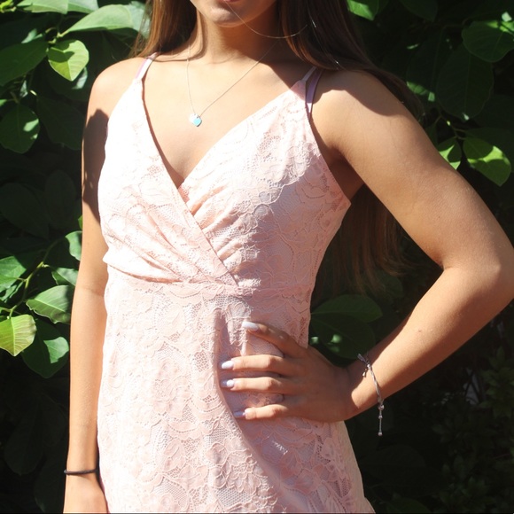 Adorable Light Pink lace dress from Forever 21! - Picture 5 of 5